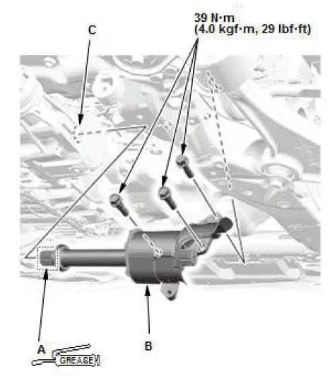 Honda Pilot. Remove, Install, Replace, Check info