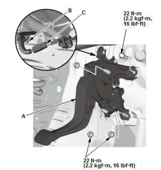 Honda Pilot. Remove, Install, Replace, Check info