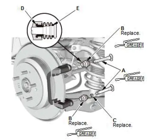 Honda Pilot. Remove, Install, Replace, Check info