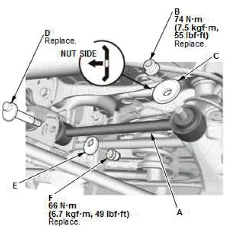 Honda Pilot. Remove, Install, Replace, Check info