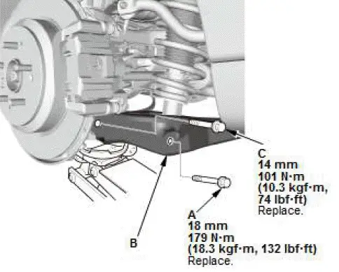 Honda Pilot. Remove, Install, Replace, Check info