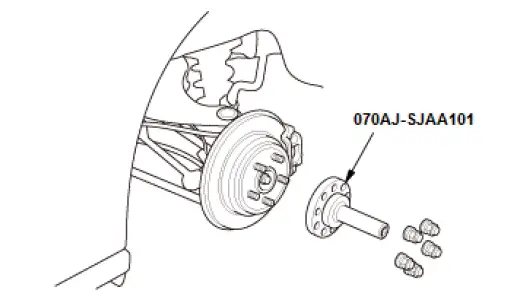 Honda Pilot. Parts Test Info