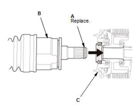 Honda Pilot. Remove, Install, Replace, Check info