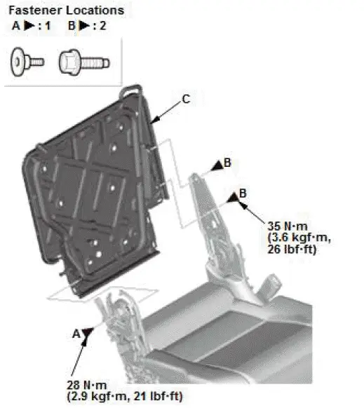 Honda Pilot. Remove, Install, Replace, Check info