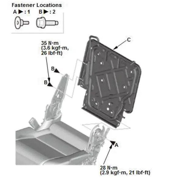 Honda Pilot. Remove, Install, Replace, Check info