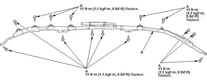 Honda Pilot. Remove, Install, Replace, Check info