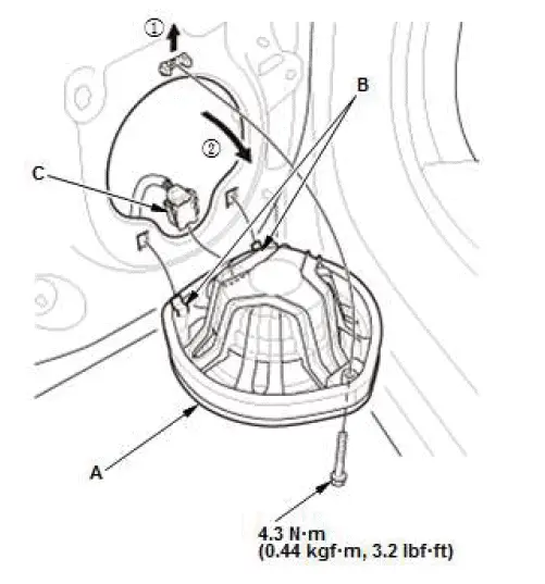 Honda Pilot. Remove, Install, Replace, Check info