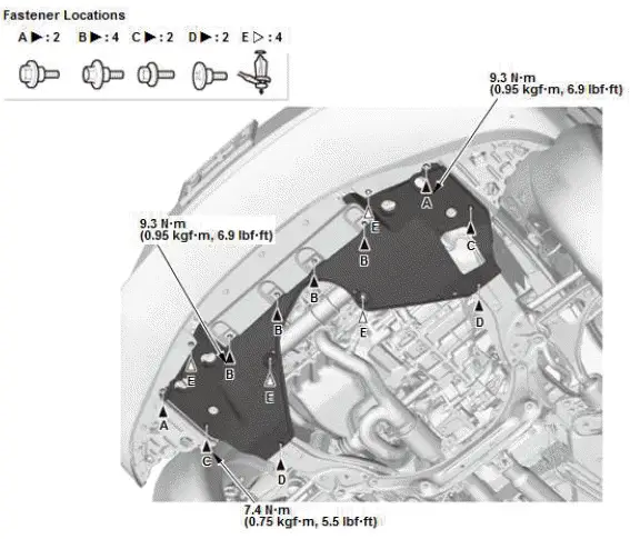 Honda Pilot. Remove, Install, Replace, Check info