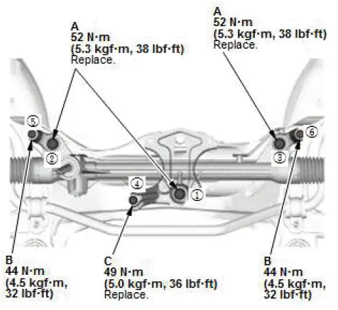 Honda Pilot. Remove, Install, Replace, Check info