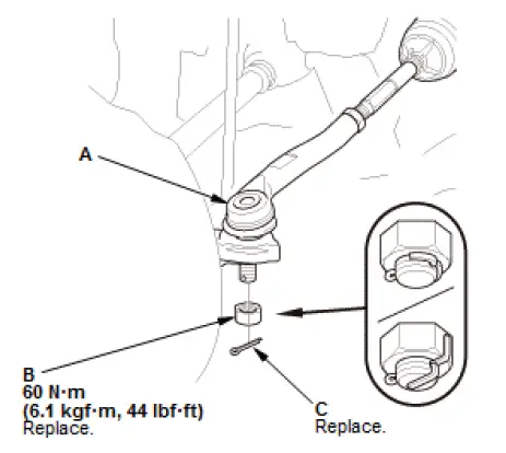 Honda Pilot. Remove, Install, Replace, Check info