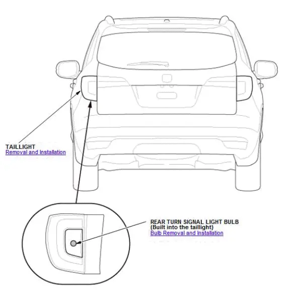 Honda Pilot. Component Location Index Info